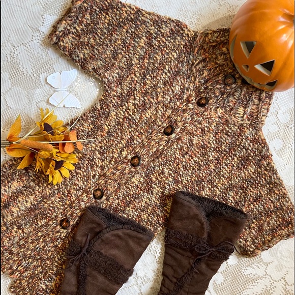 Tabitha anthro seasonal stroll wool blend cardigan coat - Picture 9 of 17